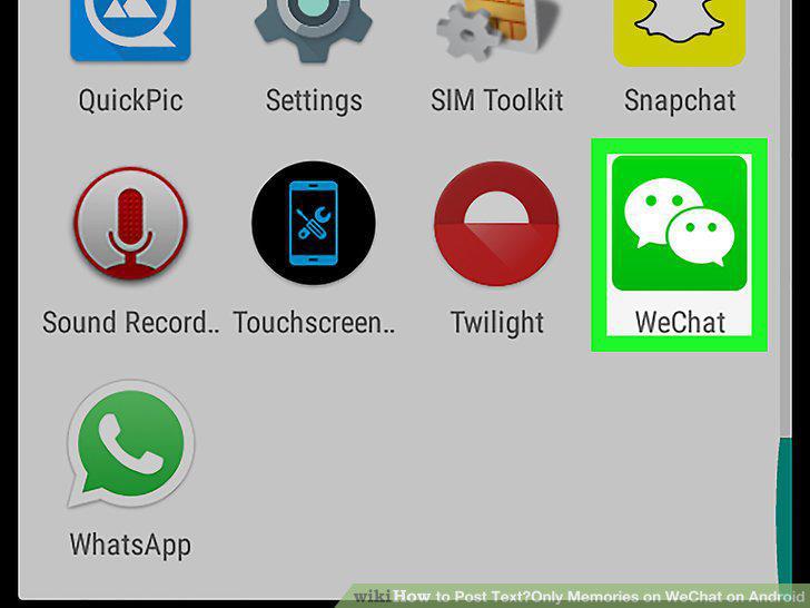 How to Post Text-Only Memories on WeChat on Android